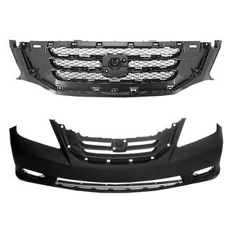 TruParts® - 2-Piece (Front Bumper Cover, Grille) (CAPA Certified)
