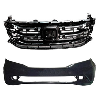 TruParts® - 2-Piece (Front Bumper Cover, Grille) (CAPA Certified)