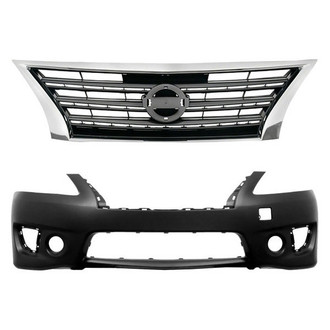 TruParts® - 2-Piece (Front Bumper Cover, Grille) (CAPA Certified)