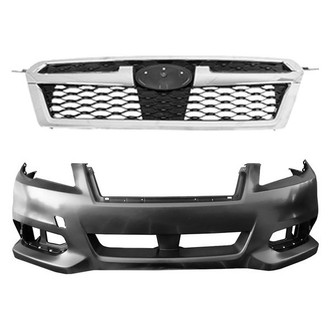TruParts® - 2-Piece (Front Bumper Cover, Grille) (CAPA Certified)