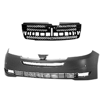 TruParts® - 2-Piece (Front Bumper Cover, Grille) (CAPA Certified)