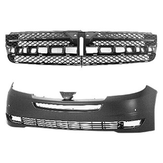 TruParts® - 2-Piece (Front Bumper Cover, Grille) (CAPA Certified)