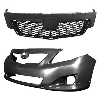 TruParts® - 2-Piece (Front Bumper Cover, Grille) (CAPA Certified)
