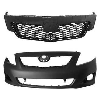 TruParts® - 2-Piece (Front Bumper Cover, Grille) (CAPA Certified)