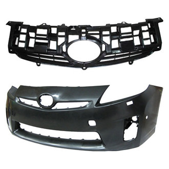 TruParts® - 2-Piece (Front Bumper Cover, Grille) (CAPA Certified)