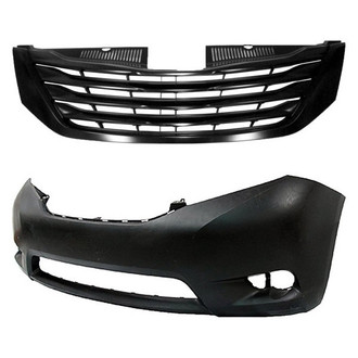 TruParts® - 2-Piece (Front Bumper Cover, Grille) (CAPA Certified)