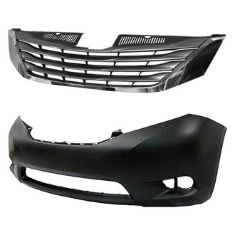 TruParts® - 2-Piece (Front Bumper Cover, Grille) (CAPA Certified)