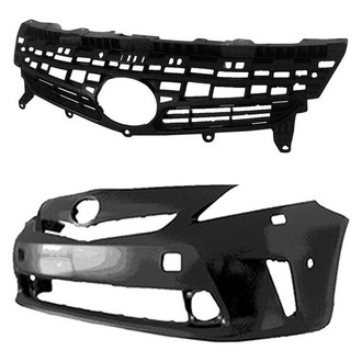 TruParts® - 2-Piece (Front Bumper Cover, Grille) (CAPA Certified)