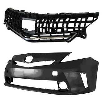 TruParts® - 2-Piece (Front Bumper Cover, Grille) (CAPA Certified)