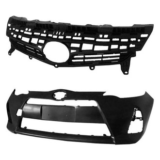 TruParts® - 2-Piece (Front Bumper Cover, Grille) (CAPA Certified)