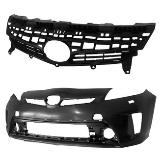 TruParts® - 2-Piece (Front Bumper Cover, Grille) (CAPA Certified)