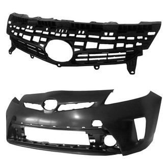 TruParts® - 2-Piece (Front Bumper Cover, Grille) (CAPA Certified)