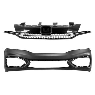TruParts® - 2-Piece (Front Bumper Cover, Grille) (CAPA Certified)