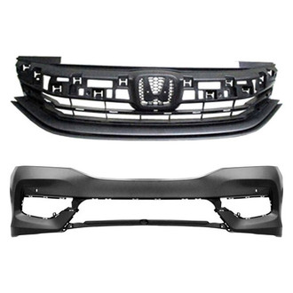 TruParts® - 2-Piece (Front Bumper Cover, Grille) (CAPA Certified)