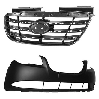TruParts® - 2-Piece (Front Bumper Cover, Grille) (CAPA Certified)