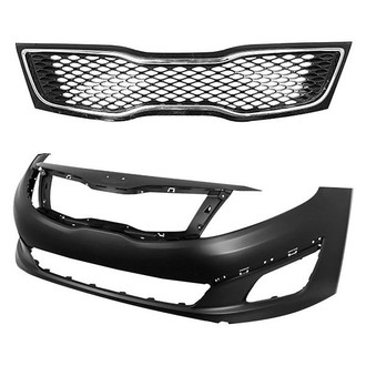 TruParts® - 2-Piece (Front Bumper Cover, Grille) (CAPA Certified)