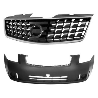 TruParts® - 2-Piece (Front Bumper Cover, Grille) (CAPA Certified)