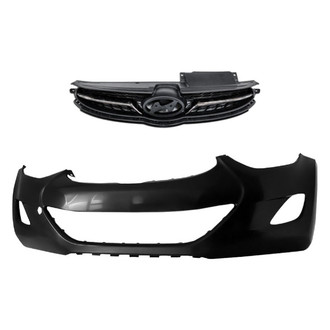 TruParts® - 2-Piece (Front Bumper Cover, Grille) (Standard Line)