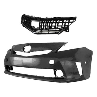 TruParts® - 2-Piece (Front Bumper Cover, Grille) (Standard Line)