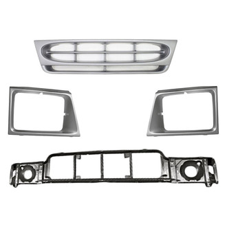 TruParts® - 4-Piece (Grille, Header Panel, Driver and Passenger Side Headlight Bezel) (Standard Line)