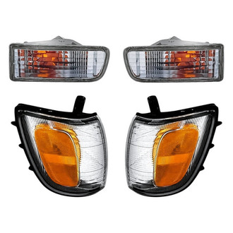 TruParts® - 4-Piece Kit (Driver and Passenger Side Turn Signal/Corner Lights, Driver and Passenger Side Turn Signal/Parking Lights) (Standard Line)