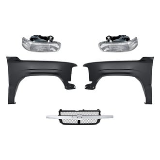 TruParts® - 5-Piece Kit (Driver and Passenger Side Headlights, Grille, Driver and Passenger Side Fenders) (Standard Line)
