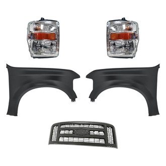 TruParts® - 5-Piece Kit (Driver and Passenger Side Headlights, Grille, Driver and Passenger Side Fenders) (Standard Line)