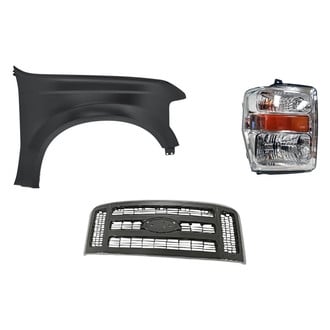 TruParts® - 3-Piece Kit (Passenger Side Headlight, Grille, Front Passenger Side Fender) (Standard Line)
