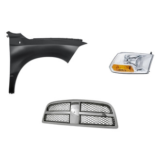 TruParts® - 3-Piece Kit (Passenger Side Headlight, Grille, Front Passenger Side Fender) (Standard Line)