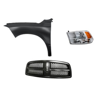 TruParts® - 3-Piece Kit (Driver Side Headlight, Grille, Front Driver Side Fender) (Standard Line)