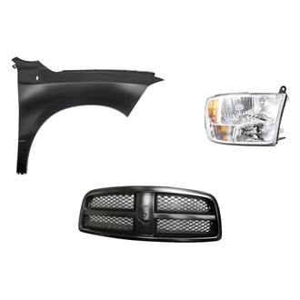 TruParts® - 3-Piece Kit (Passenger Side Headlight, Grille, Front Passenger Side Fender) (Standard Line)