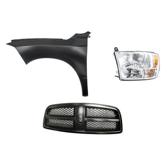 TruParts® - 3-Piece Kit (Driver Side Headlight, Grille, Front Driver Side Fender) (Standard Line)