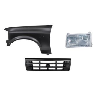 TruParts® - 3-Piece Kit (Driver Side Headlight, Grille, Front Driver Side Fender) (Standard Line)