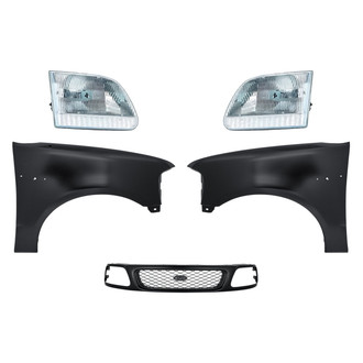 TruParts® - 5-Piece Kit (Driver and Passenger Side Headlights, Grille, Driver and Passenger Side Fenders) (Standard Line)