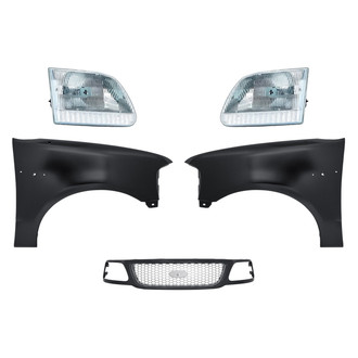 TruParts® - 5-Piece Kit (Driver and Passenger Side Headlights, Grille, Driver and Passenger Side Fenders) (Standard Line)