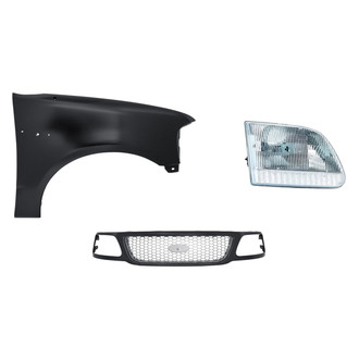 TruParts® - 3-Piece Kit (Passenger Side Headlight, Grille, Front Passenger Side Fender) (Standard Line)