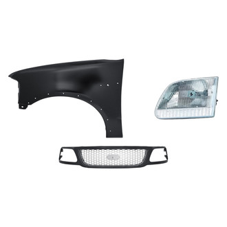 TruParts® - 3-Piece Kit (Driver Side Headlight, Grille, Front Driver Side Fender) (Standard Line)