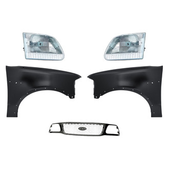 TruParts® - 5-Piece Kit (Driver and Passenger Side Headlights, Grille, Driver and Passenger Side Fenders) (Standard Line)