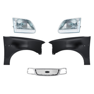 TruParts® - 5-Piece Kit (Driver and Passenger Side Headlights, Grille, Driver and Passenger Side Fenders) (Standard Line)