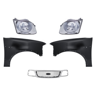 TruParts® - 5-Piece Kit (Driver and Passenger Side Headlights, Grille, Driver and Passenger Side Fenders) (Standard Line)