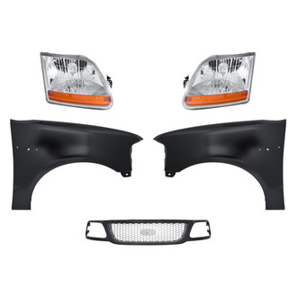 TruParts® - 5-Piece Kit (Driver and Passenger Side Headlights, Grille, Driver and Passenger Side Fenders) (Standard Line)