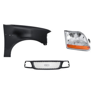 TruParts® - 3-Piece Kit (Passenger Side Headlight, Grille, Front Passenger Side Fender) (Standard Line)