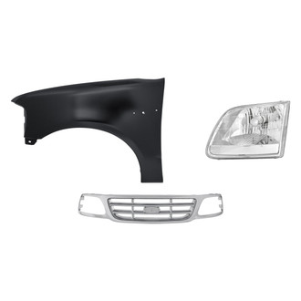 TruParts® - 3-Piece Kit (Driver Side Headlight, Grille, Front Driver Side Fender) (Standard Line)