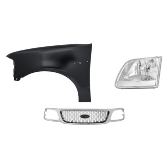 TruParts® - 3-Piece Kit (Driver Side Headlight, Grille, Front Driver Side Fender) (Standard Line)