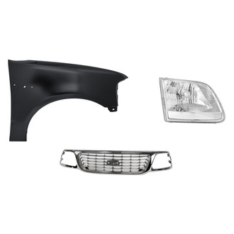 TruParts® - 3-Piece Kit (Passenger Side Headlight, Grille, Front Passenger Side Fender) (Standard Line)