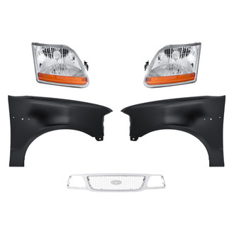 TruParts® - 5-Piece Kit (Driver and Passenger Side Headlights, Grille, Driver and Passenger Side Fenders) (Standard Line)