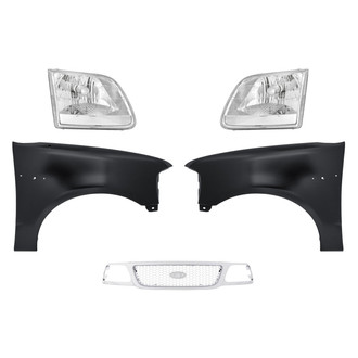 TruParts® - 5-Piece Kit (Driver and Passenger Side Headlights, Grille, Driver and Passenger Side Fenders) (Standard Line)