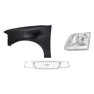 TruParts® - 3-Piece Kit (Driver Side Headlight, Grille, Front Driver Side Fender) (Standard Line)