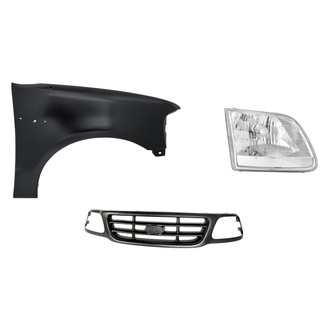 TruParts® - 3-Piece Kit (Passenger Side Headlight, Grille, Front Passenger Side Fender) (Standard Line)