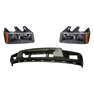TruParts® - 3-Piece Kit (Driver and Passenger Side Headlights, Front Lower Bumper Cover) (Standard Line)